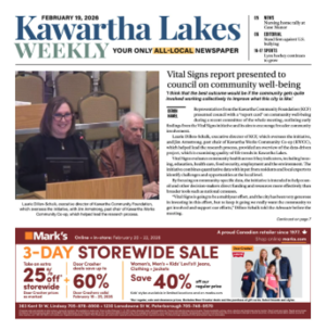 Kawartha Lakes Weekly cover