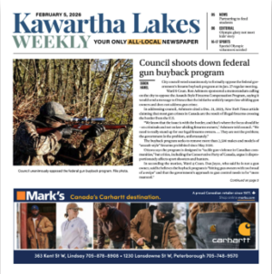 Kawartha Lakes Weekly cover